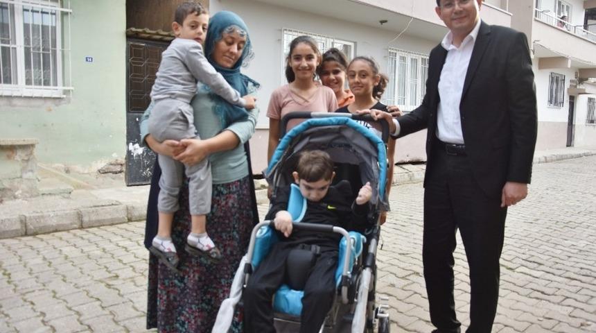 Başkan &Ouml;zcan&rsquo;dan 11 yaşındaki Yusuf&rsquo;a yardım eli