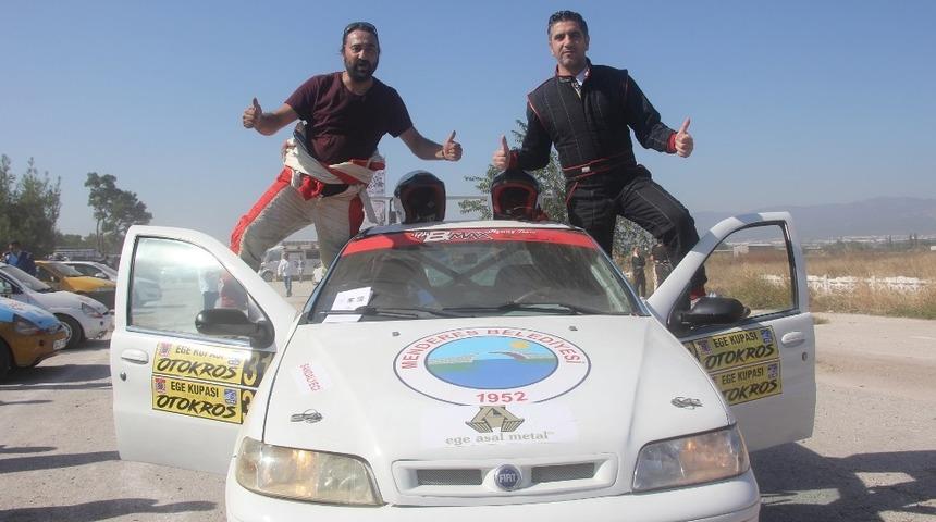 Başkan Kayalar, pistin tozunu attırdı