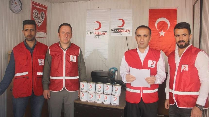 Kızılaydan 4 bin aileye kavurma yardımı