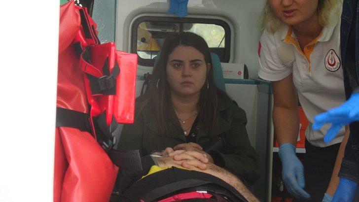 İzmit'te kırmızı ışıkta 8 araçlı zincirleme kaza G3