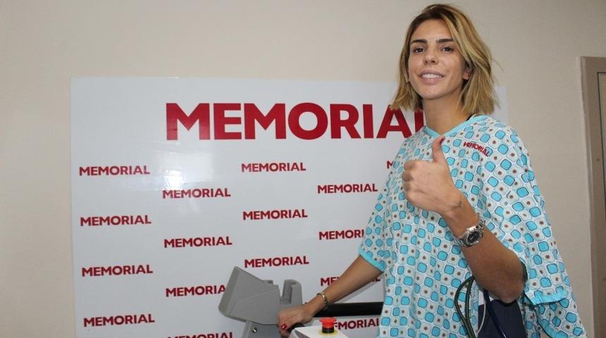 Kübra Siyahdemir, sağlık kontrolünden geçti