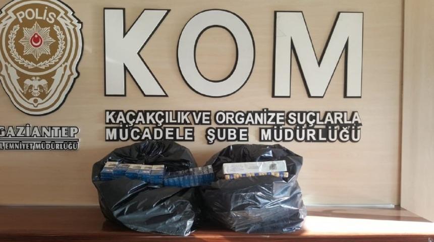 Gaziantep’te 520 paket kaçak sigara ele geçirildi