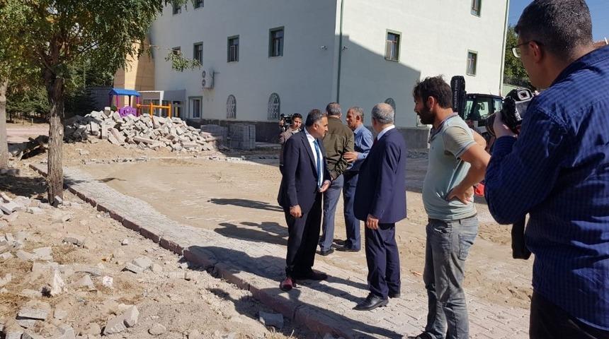 Başkan Cabbar &Ccedil;alışmaları Yerinde İnceledi