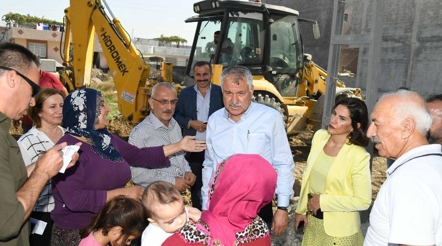 Başkan Karalar projelerin takibinde