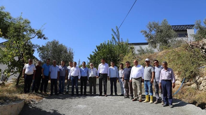 Kaş&rsquo;ta &lsquo;beton yol&rsquo; uygulaması