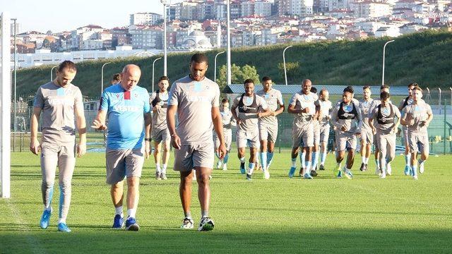 Trabzonspor, Gaziantepspor maçı hazırlıklarını sürdürdü