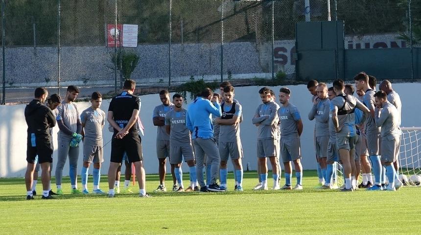 Trabzonspor, Gaziantepspor ma&ccedil;ı hazırlıklarını s&uuml;rd&uuml;rd&uuml;