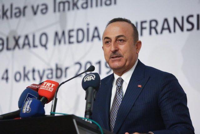 Dışişleri Bakanı Çavuşoğlu: ”Haklı olduğumuz davamızı en iyi şekilde anlatmak için birleşmemiz lazım”