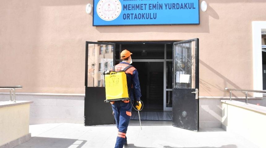 Ankara B&uuml;y&uuml;kşehir Belediyesi ila&ccedil;lama &ccedil;alışmalarını aralıksız s&uuml;rd&uuml;r&uuml;yor