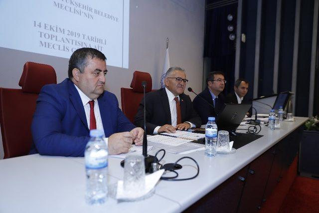 Kayseri Büyükşehir Belediye Meclisi, ortak bir bildiri ile Barış Pınarı Harekâtı’na destek verdi