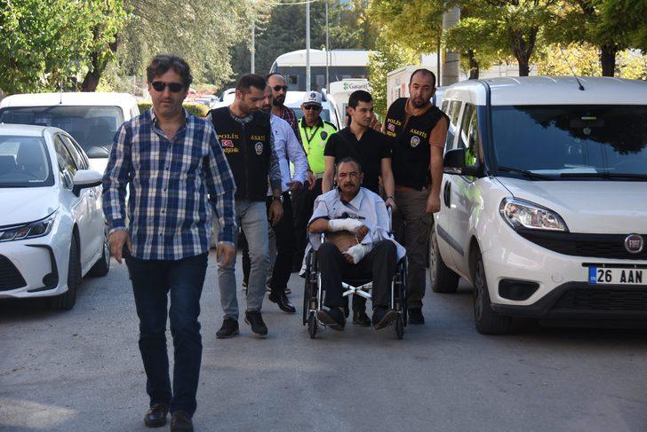 Eskişehir'de eşine satırla saldıran zanlının ifadesi ortaya çıktı G1