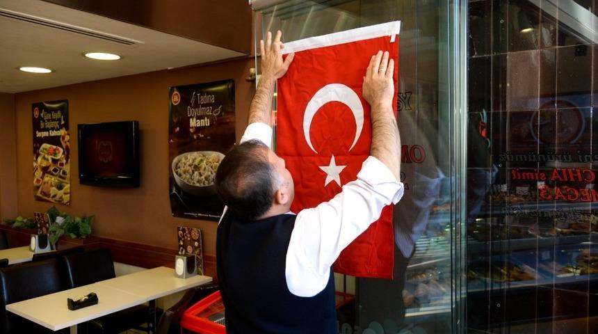 Altındağ&rsquo;da bayrak seferberliği