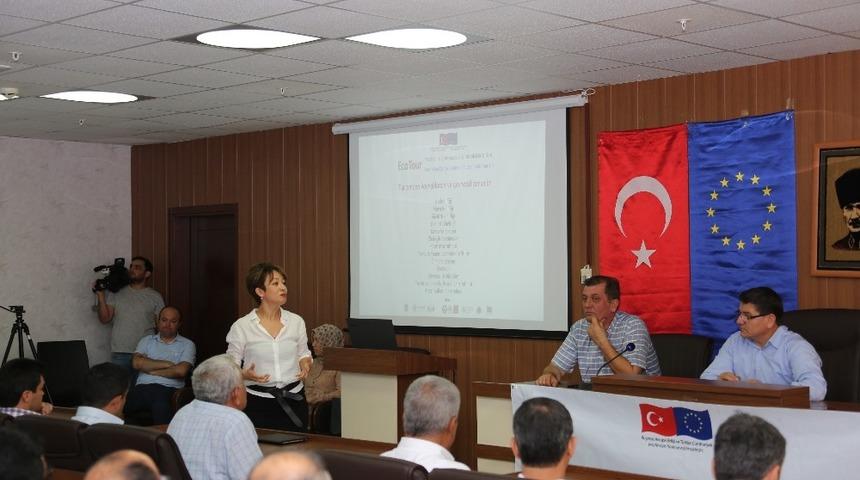 Erdemli&rsquo;de AB destekli proje eğitimlerine başlandı