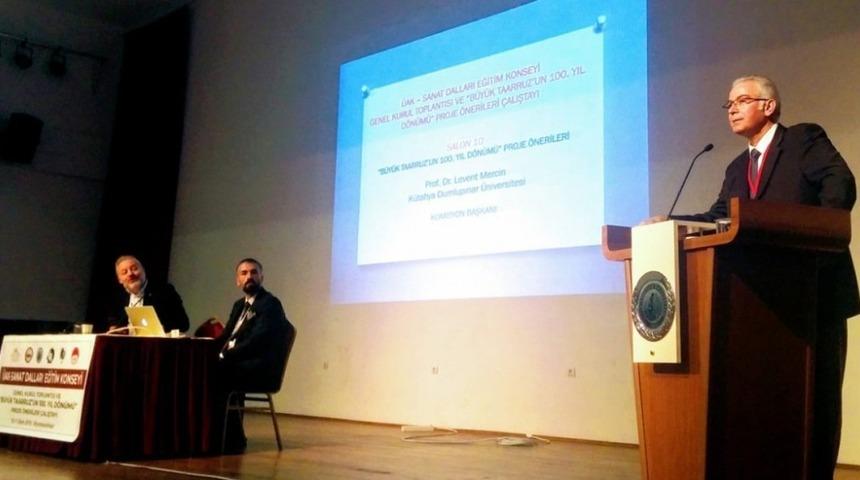 Prof. Dr. Mercin, B&uuml;y&uuml;k Taarruz &lsquo;un 100. Yıl Kutlamaları Komisyonu Başkanı oldu