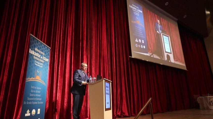 Trakya Üniversitesinde ’Balkanlar ve İslam’ konuşuldu
