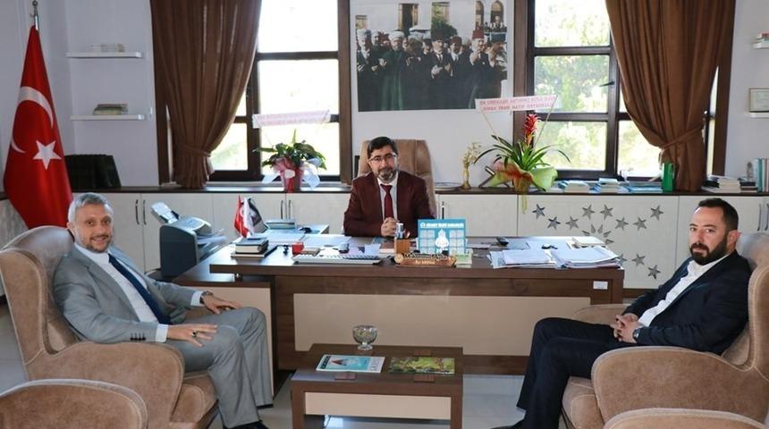 Başkan Biçer’den Müftü Aydın’a ziyaret