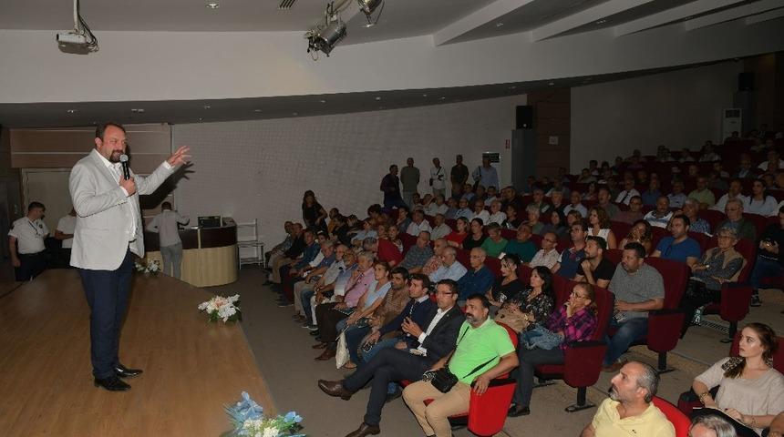 Başkan G&uuml;mr&uuml;k&ccedil;&uuml;, gelecekteki &Ccedil;iğli&rsquo;yi anlattı