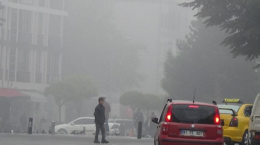 D&uuml;zce&rsquo;de sis etkili oldu