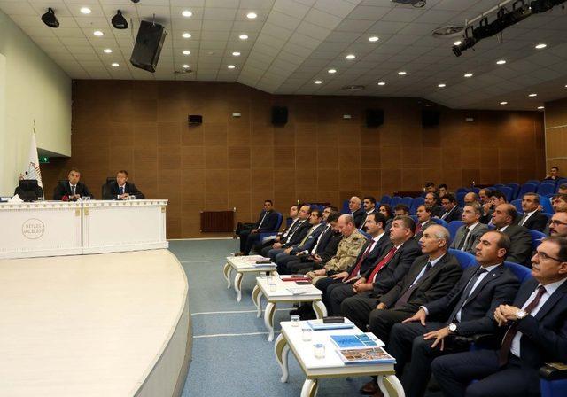 Bitlis’te ‘İl Koordinasyon Kurulu Toplantısı’ yapıldı