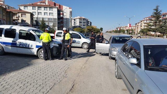 Kulu’da trafik denetimleri