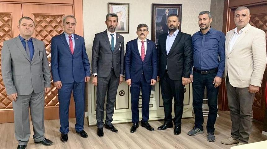 Milli Beka Hareketi&rsquo;nden Emniyet M&uuml;d&uuml;r&uuml; Dağdeviren&rsquo;e  ziyaret