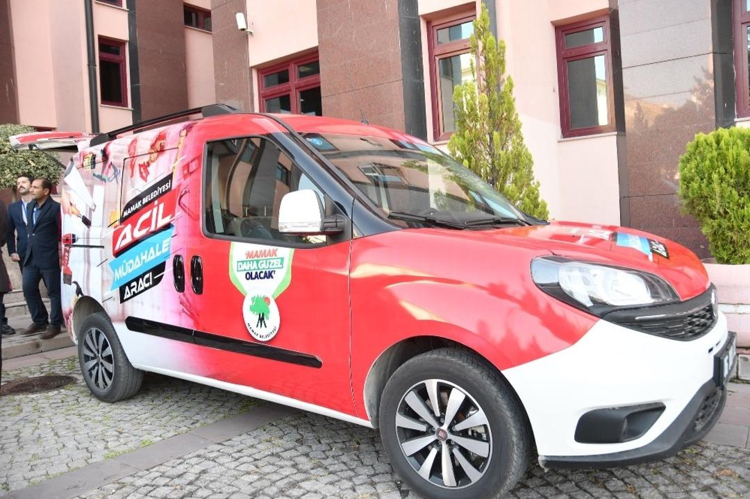 Mamak&rsquo;tan &rsquo;Acil M&uuml;dahale Aracı&rsquo;