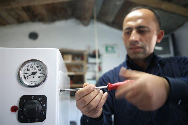 Kayserili girişimciden ev işi taş ekmek fırını G3