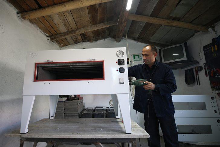 Kayserili girişimciden ev işi taş ekmek fırını G2