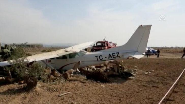 Son dakika! Antalya Manavgat'ta sivil eğitim uçağı düştü G3