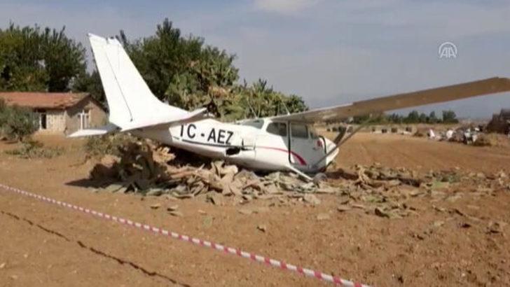 Son dakika! Antalya Manavgat'ta sivil eğitim uçağı düştü G4