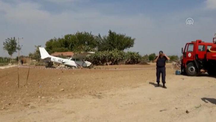 Son dakika! Antalya Manavgat'ta sivil eğitim uçağı düştü G5