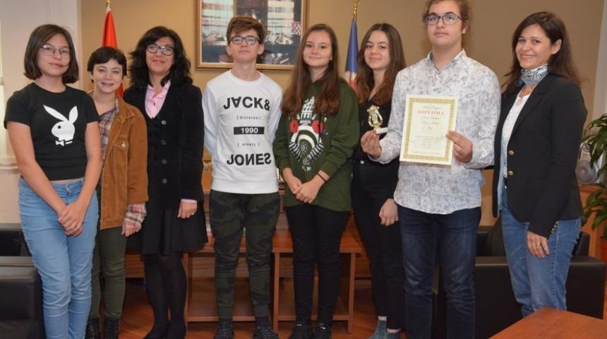 Devlet konservatuvarı öğrencilerine ödül