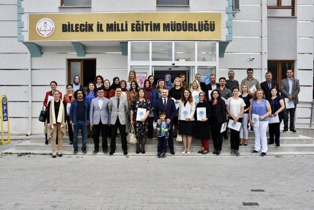 TÜBİTAK projesi yürütücülerine teşekkür belgeleri verildi