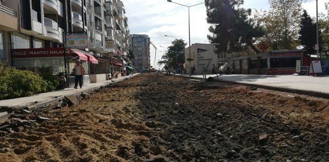 Sinop’ta asfalt çalışması