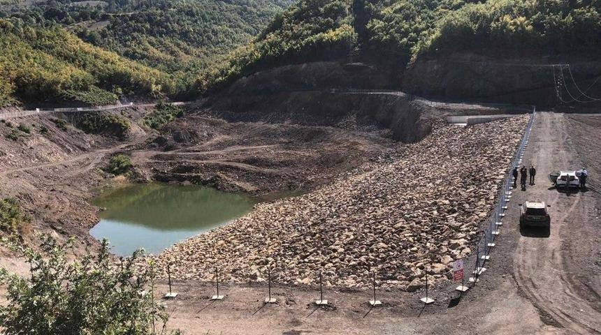 Kumluca Sulama Göleti’nin inşası tamamlandı