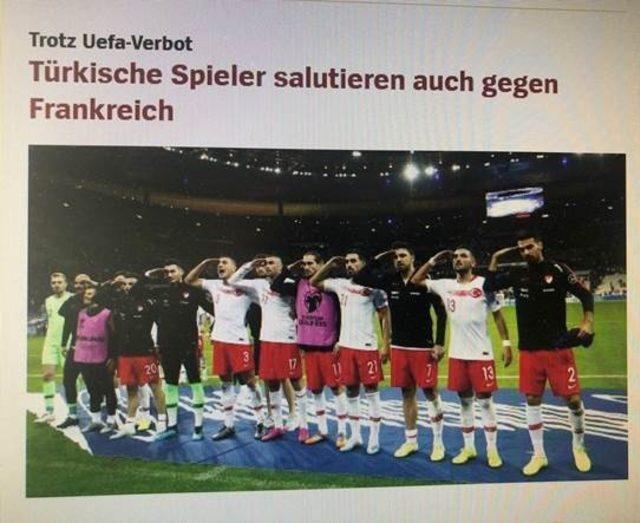 Alman medyası millilerin selamını hazmedemedi!