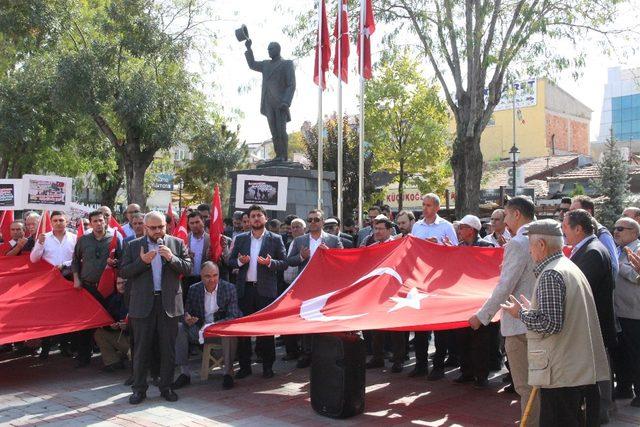 Karaman Sivil Toplum Platformundan Barış Pınarı Harekatı’na tam destek