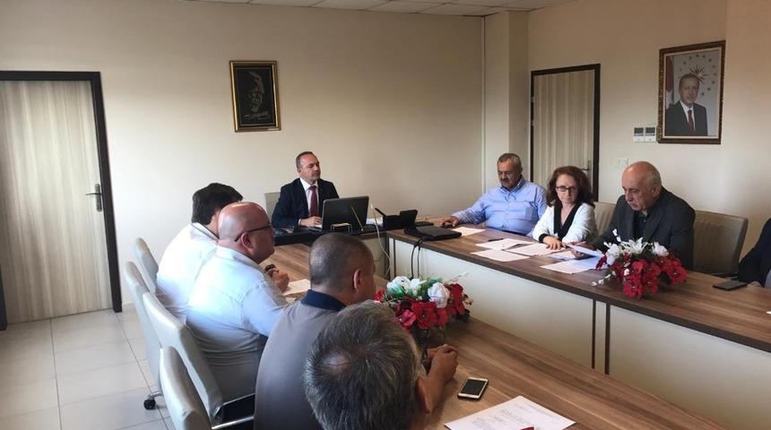 Burhaniye&rsquo;de Organize Sanayi Heyeti toplandı