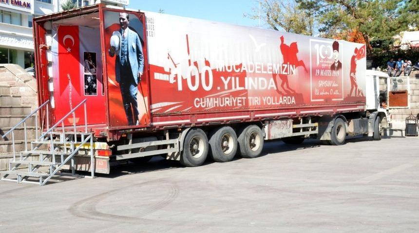 Cumhuriyet Tırı Yozgat&rsquo;ta