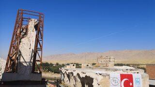 Hasankeyf'teki son eserin taşınmasına başlandı
