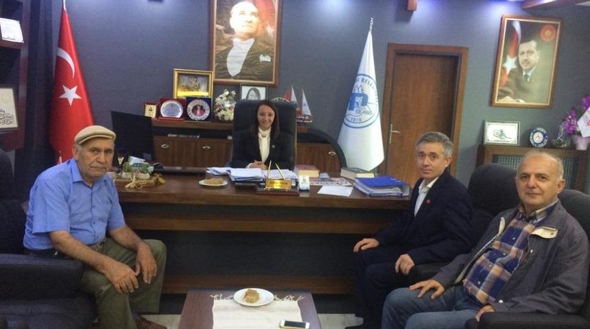 Bağımsız T&uuml;rkiye Partisi&rsquo;nden Başkan Tekin&rsquo;e ziyaret