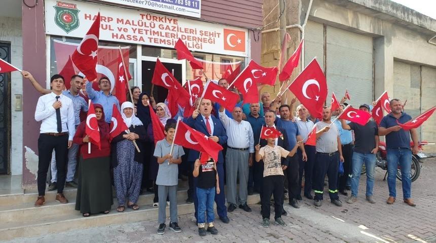 Gazi ve şehit yakınlarından "Barış Pınarı"na destek