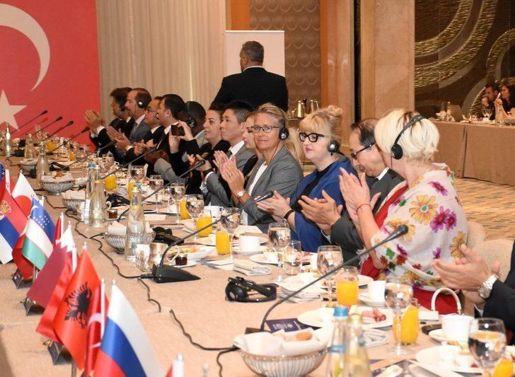 Beşiktaş Belediye Başkanı Rıza Akpolat Başkonsoloslar ile buluştu G5