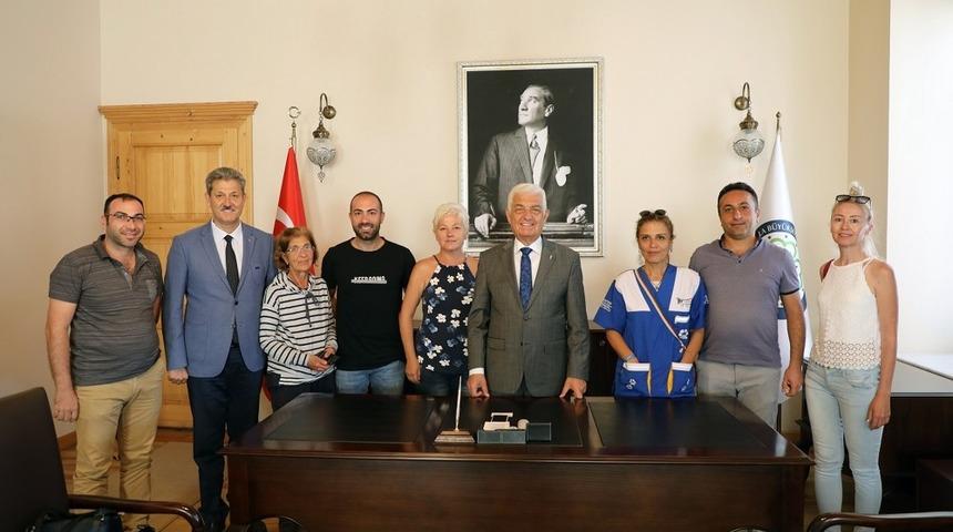 HAYTAP&rsquo;dan Başkan G&uuml;r&uuml;n&rsquo;e ziyaret ve teşekk&uuml;r