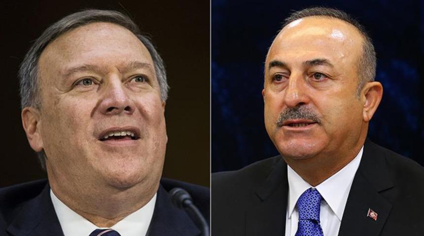Son dakika: Bakan &Ccedil;avuşoğlu ile Pompeo arasında kritik g&ouml;r&uuml;şme! 