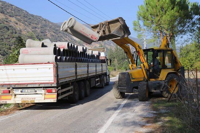 Ula’da alt yapının yüzde 75’i tamamlandı