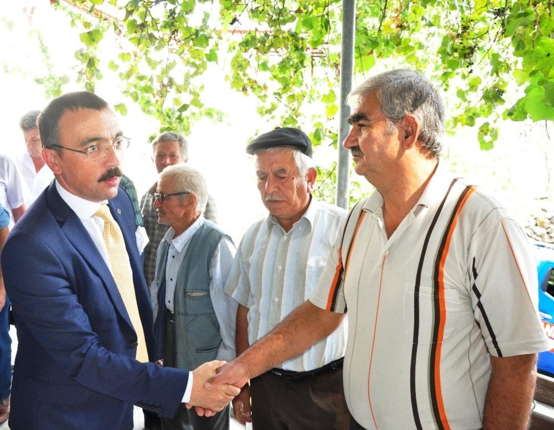 Kaymakam Arslan, Kalem mahalle halkı ile bir araya geldi