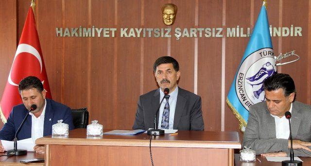 Erzincan Belediye Meclisi’nden ’Barış Pınarı Harekatı’ deklarasyonu