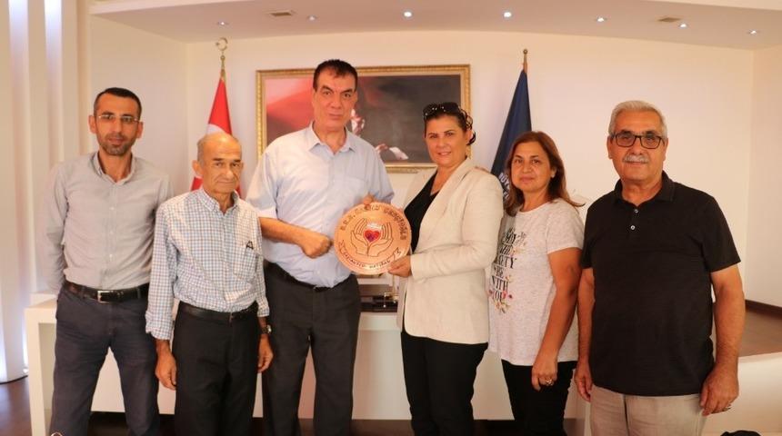 Engelliler Sosyal Dayanışma Derneği&rsquo;nden Başkan &Ccedil;er&ccedil;ioğlu&rsquo;na ziyaret