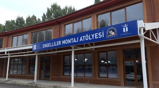 Engelliler Montaj Atölyesinde üretmenin hazzını yaşıyorlar